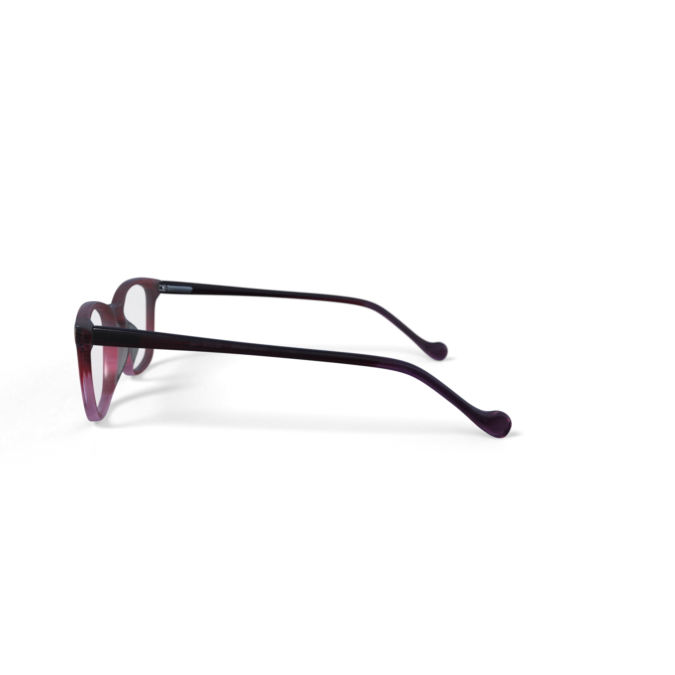 Walmart Women's Nora Square Prescription Eyeglasses with Case, Red/Pink