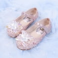 thumbnail image 6 of Toddler Girls Mary Jane Flat Dress Shoes Glitter Elsa Princess Shoes Toddler/Little/Big Kids, 6 of 6