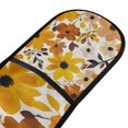 thumbnail image 4 of Yayeee Double Oven Mitt Kitchen Heat Resistant Baking 35" x7" Quilted Glove, Yellow Flowers, 4 of 6