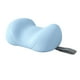 thumbnail image 2 of Almohada de espuma viscoelástica, ergonómica para dormir de lado, boca arriba y boca abajo, almohada cervical para Azul, 2 of 9