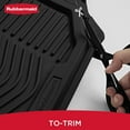 thumbnail image 3 of Rubbermaid Car Floor Mats,Heavy Rubber Car  Mats Set, Non-Slip,  Easy to Clean, Universal Fit for Cars, Trucks & SUVs, Black, 3 of 7
