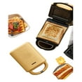 thumbnail image 4 of AutoBake 3-in-1 Multifunctional Breakfast Machine - Automatic Waffle Maker, Toaster Mini Donut Baker ,Easy to Operate, 4 of 6