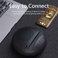 thumbnail image 4 of Portable Wireless Speaker with 1200mAh Battery, TWS Stereo, Built-in Mic, Hands-Free Call, Type-C & AUX Cable for Phone/Tablet/TV, 4 of 11