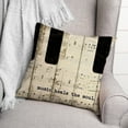 thumbnail image 3 of Creative Products Music Heals the Soul 18x18 Indoor / Outdoor Pillow, 3 of 3