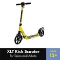 thumbnail image 1 of BeeFree XLT Kick Scooter for Teens and Adults – 2 Wheel Scooter with Foldable/Adjustable Handlebars, Durable Welded Aluminum Construction, Rear Foot Brake, Kick Scooter for Ages 12+, RPBFS3Y, 1 of 4