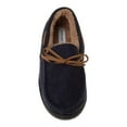 thumbnail image 4 of Beverly Hills Polo Club Boys Moccasins Slippers: Unisex Indoor Outdoor House Shoes with Anti, Slip Sole (Little Kid  Big Kid), Navy, 4, 4 of 6