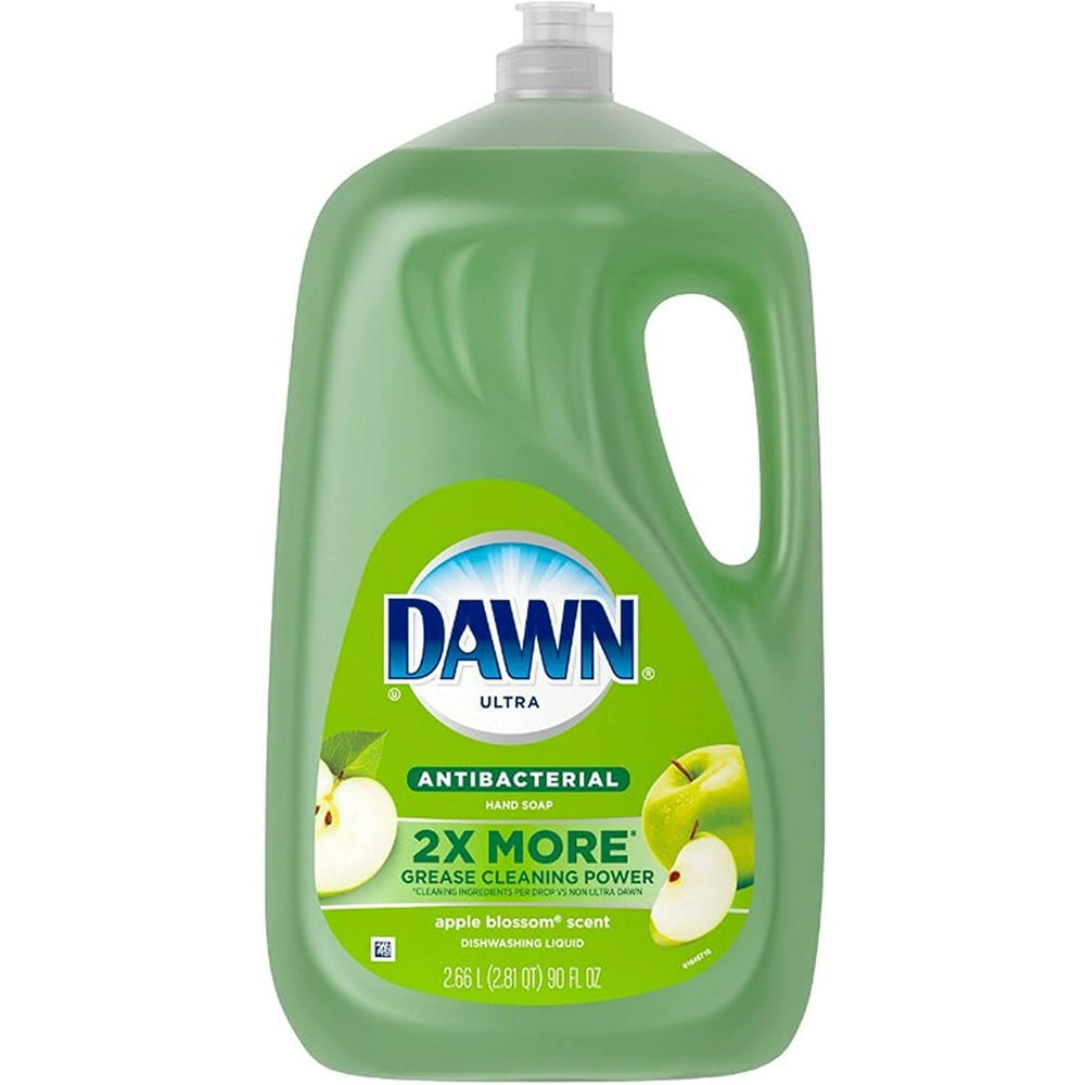 Dawn Ultra Antibacterial Apple blossom Dishwashing liquid Hand Soap 90 FL OZ