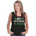 thumbnail image 4 of St Patricks Day Irish Boyfriend Tank Top Tee Shirt Women Brisco Brands S, 4 of 5