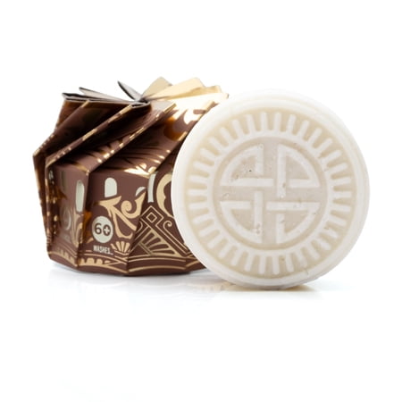 Viori Mens- Shampoo Bar - Aged Sandalwood - Shampoo for Men - Handcrafted with Scottish Islay and Whiskey Infused