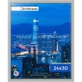 thumbnail image 3 of ArtToFrames 24x30 Inch - 61x76.2 CM Silver Puzzle Frame for 1000 piece Puzzles.1.25 Inch Custom MDF Puzzle Frames, Stainless Steel - Comes with Economy Acrylic, 3 of 6