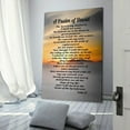 thumbnail image 3 of Psalm 23 Wall Art A Psalm of David Framed Poster For Wall Art Decor Bathroom Canvas Art Pictures Prints Framed,20x30inch(50x75cm), 3 of 16