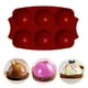thumbnail image 3 of Molde De Silicona Con Forma De Cúpula De Hemisferio Grande De 6 Agujeros, Molde De Chocolate, Utensilios De Cocina De Seguridad No Tóxicos Para Hornear, Gelatina Para Pudín De ANGGREK  Otros, 3 of 8