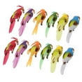 thumbnail image 3 of Handmade Simulation Parrot Bird Artificial Feather Feathers Light And Durable DIY Craft Foam Mini Sparrow, 3 of 23