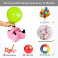 thumbnail image 4 of Jinsinto Electric Balloon Inflator, 600w 3 In 1 Electric Pump, Air Pump Inflator/deflator For Swimming Ring, Air Mattress, Party, Birthday, Wedding, 4 of 5
