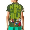 thumbnail image 2 of King Of The Hill Youth T-shirt Graphic Short Sleeve Top Shirts Tees for Boys Girls, 2 of 9