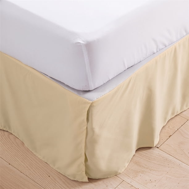Falda de cama Wish Best Bedcloth Falda de cama de tela de lijado decorativa Material duradero Fácil de cuidar