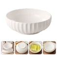 thumbnail image 3 of HINTRMENT 1Pc White Ceramic Basin for Soup and Food Storage Thick Wall Premium, 3 of 7