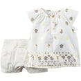 thumbnail image 1 of Baby Girls' 2 Pc Sets 127g131, Ivory, 6 Months, 1 of 2