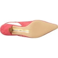 thumbnail image 4 of Sam Edelman Bianka Azalea Pink Slingback Kitten Heel Pointed Toe Fashion Pumps (Azalea Pink, 8), 4 of 6