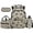 Camo Deer Bows, variant on Pzuqiu Camo Bass Fish School Backpack and Lunch Bag for 3rd Grade Cute Kids Girls Schoolbag and Lunch Box Set of 4 Pencil Case Water Bottle Carrier with Strap High School Bookbag Age 6-8