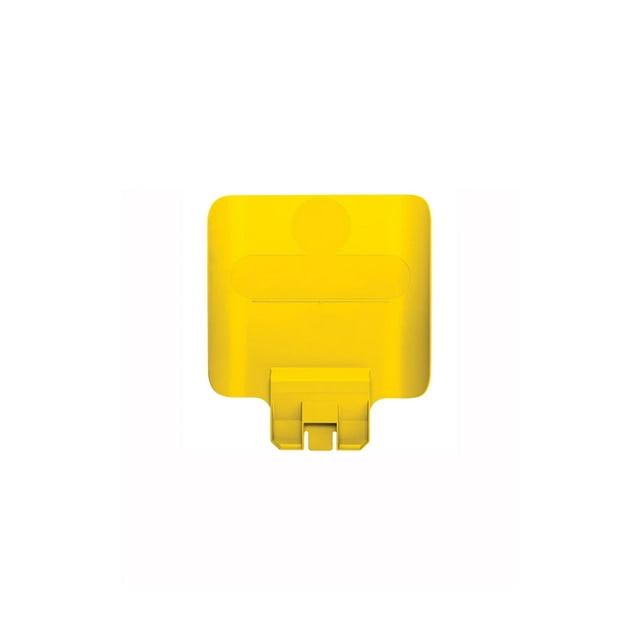 Placa para Contenedor Slim Jim Rubbermaid 87 Lts Amarillo 2007907