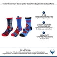 thumbnail image 7 of Textiel Trade Boy's Marvel Spider Man's New Day Novelty Socks (3 Pairs), 7 of 7
