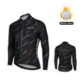 thumbnail image 3 of Jersey de Ciclismo para Hombre, Jersey térmico de lana para carreras, Top deportivo, chaquetas de manga larga para Ciclismo, Invierno 2023, 3 of 5