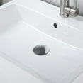 thumbnail image 3 of Bathroom Sink Drain with Overflow, Vessel Sink Lavatory Vanity Pop Up Drain Stopper, 304 Stainless Steel, 3 of 6
