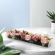 thumbnail image 4 of Florero de acrílico BLESIY Centro de mesa floral rectangular largo decorativo, 4 of 8