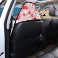 thumbnail image 5 of Uourmeti Front Seat Cover Towel Machine Washable Microfiber, Compatible with Van Truck Seat, for Cars Trucks SUVs, Red Mushroom Daisy, 5 of 7