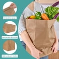 thumbnail image 3 of Bolsas de papel MUCHII Kraft, 26 kg, 50 unidades, grandes, color marrón, 3 of 7