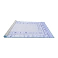 thumbnail image 2 of Ahgly Company Machine Washable Indoor Rectangle Solid Blue Modern Area Rugs, 7' x 9', 2 of 4