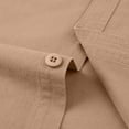 thumbnail image 6 of Axiiglly Mens Cotton Dress Shirt, Long Sleeve Collared Button Down Regular Fit Work Shirts, Comfy Business Casual Blouses with Pocket, 6 of 6