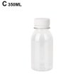 thumbnail image 1 of Transparent Plastic Milk Storage Bottles Beverage Drinking Clear Milk Bottles H9C1, 1 of 9