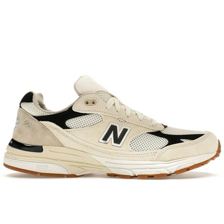 New Balance Men's 993 MiUSA Teddy Santis Sea Salt Black Running Shoes, from StockX