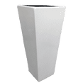 thumbnail image 1 of Maceta de Fibra de Vidrio FibraFormas Obelisco Grande Blanco, 1 of 5