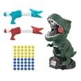 thumbnail image 1 of Juego de tiro con forma de dinosaurio Bennol con 2 pistolas de bombeo y 48 bolas, 1 of 2