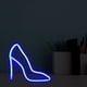 thumbnail image 3 of Luces LED de neón de tacón alto, letrero colorido, lámparas de noche, decoración de festival (azul) Lamparas Tmvgtek Para estrenar, 3 of 9