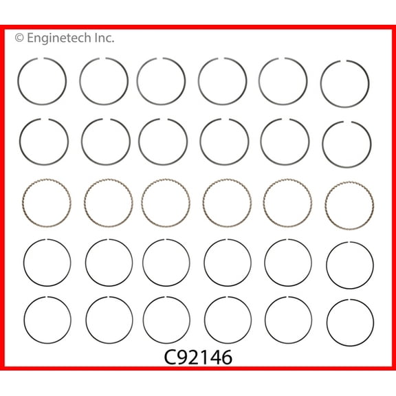 RINGS GM CHEV 3.4L 207 E