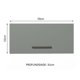 thumbnail image 2 of Alacena Gabinete Superior Cocina Madesa Agata 70cm BG, 2 of 8