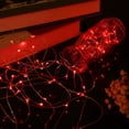 thumbnail image 5 of Solar String Lights for Outside,Copper Wire Solar Fairy Lights 8 Modes Waterproof Outdoor String Lights for Christmas Party Patio Garden Decoration(Red-98FT-300LED), 5 of 6