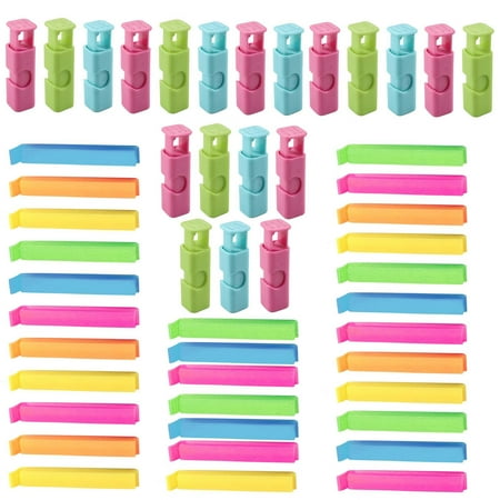 

Foaenda Clips for Food Packages | Creative Flexible Food Fresh Keeping Sealer Clamp Clips | Airtight Portable Sealing Clips for Kitchen Food Snack Bags Pet Snacks