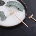 thumbnail image 4 of SKISUNO 4Pcs Mini Wooden Rake for Sand Table Maintenance and DIY Crafting Khaki Color Compact Shape Sandbox Tools, 4 of 8