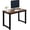 Vintage Brown & Black, variant on Yunken Thickened Iron Pipe Computer Desk, 43.3 Inch Office Table, Multifunctional Modern Desk, Suitable for Gaming, Studying, Home Office, White