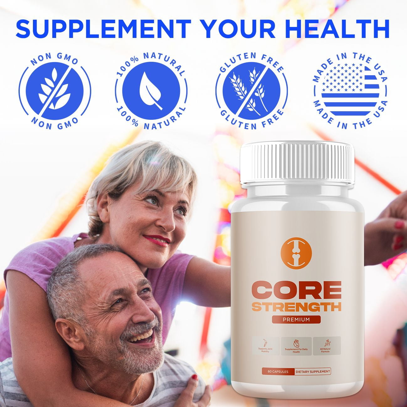 Core Strength Joint Support Pills Advanced Mobility Support Supplement CoreStrength 180 Capsules