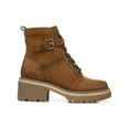 thumbnail image 2 of Naturalizer Womens Jac Suede Ankle Combat & Lace-up Boots, 2 of 3