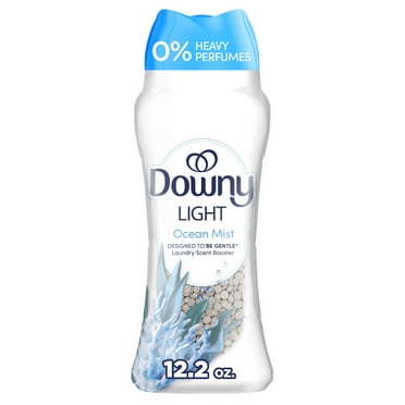 Downy Light In-Wash Scent Booster Laundry Beads, No Heavy Perfumes, Ocean Mist Scent, 12.2 oz