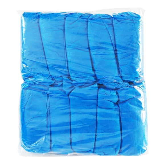 100pcs Disposable Non-woven Shoe Covers Anti-dust Shoe Covers for Indoors Housework Visiting Hospital