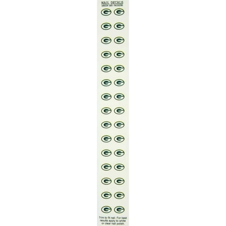 Green Bay Packers Fingernail Decal