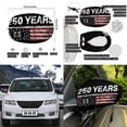 thumbnail image 6 of Yuyamidu 250 Years American Flag Car Hood Cover Wrap 1776-2026 Side Mirror Covers for Cars Sedans 3 Pcs Auto Front Hood Cover Washable Exterior Rear View Accessories, 4th of July, 6 of 7